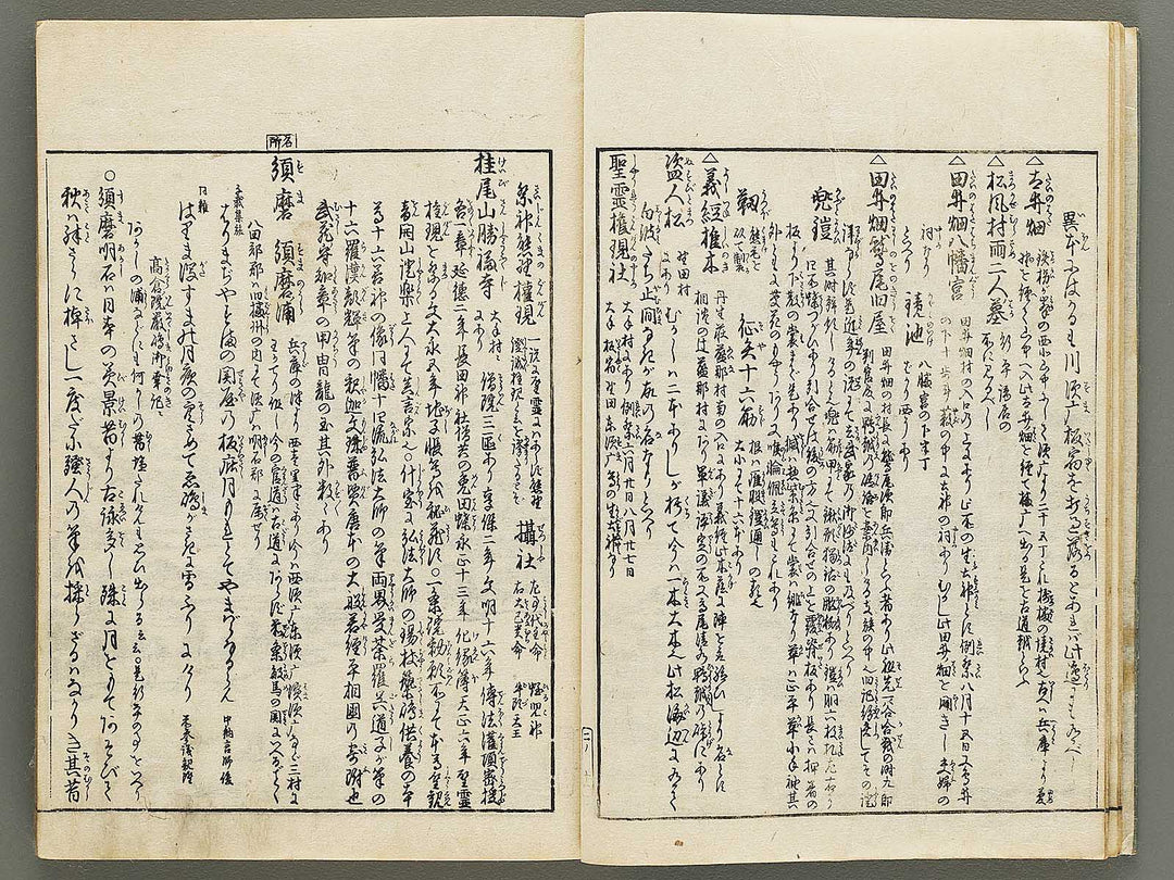 Banshu meisho junran zue Volume 2 by Nakai Ranko / BJ335-300