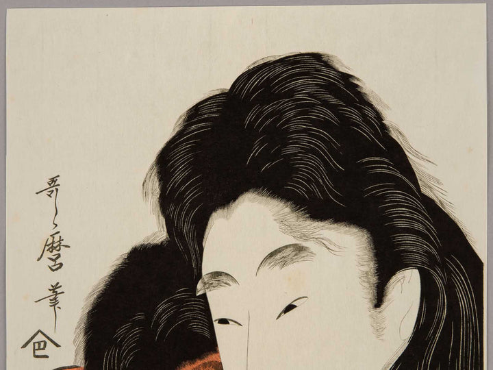 Hozuri from the series Yamauba to kintaro by Kitagawa Utamaro, (Large print size) / BJ245-623