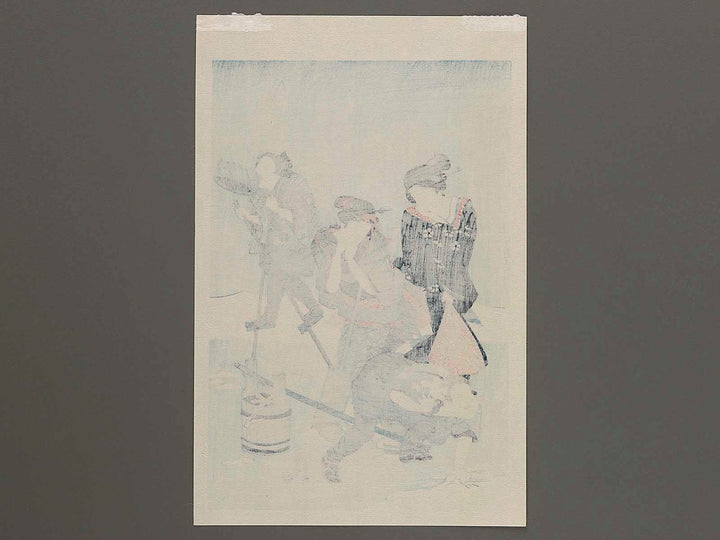 Yuki no ashita by Utagawa Kunisada(Toyokuni III), (Medium print size) / BJ286-083