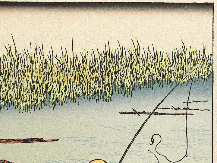 Ashinaka ikada no fuji from the series One Hundred Views of Mount Fuji by Katsushika Hokusai, (Medium print size) / BJ321-755