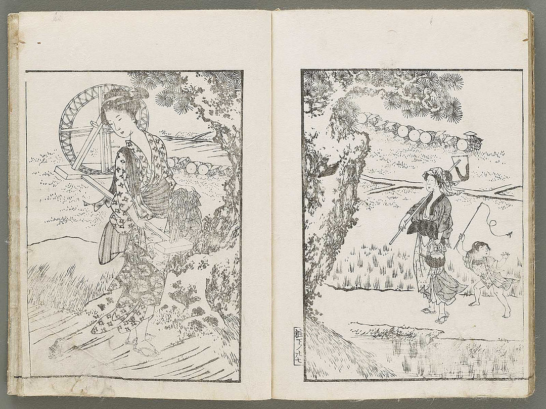 Miyako fuzoku kesho den (Ge) by Hayami Shungyosai / BJ331-492