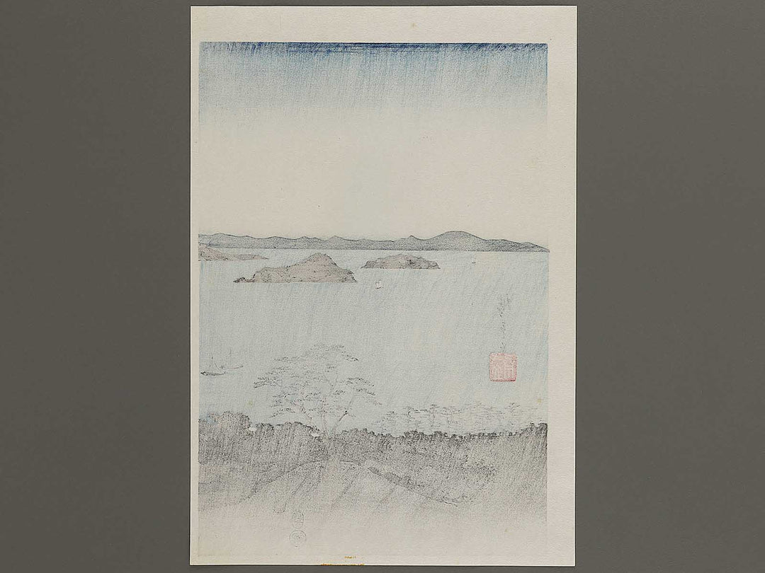Buyo kanazawa hassho yakei by Utagawa Hiroshige, (Large print size) / BJ341-628