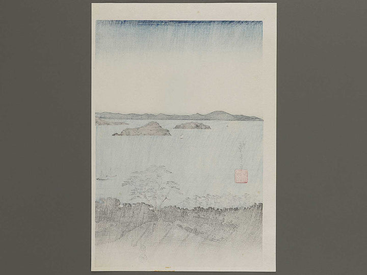 Buyo kanazawa hassho yakei by Utagawa Hiroshige, (Large print size) / BJ341-628
