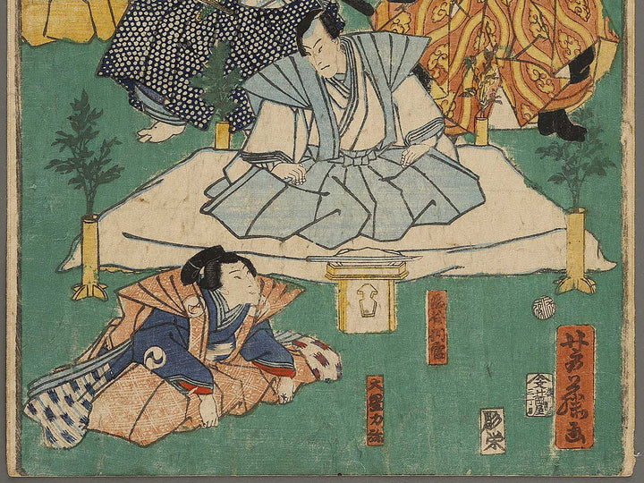 Yodanme from the series Kanadehon Chushingura by Utagawa Yoshifuji / BJ341-117