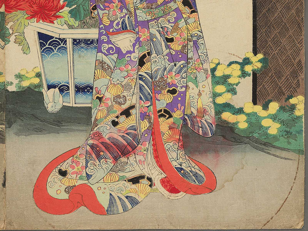 Kikumi from the series Tokugawa jidai kifujin no zu by Yoshu Chikanobu / BJ343-805