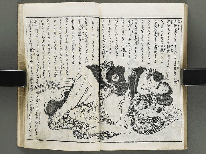 Chigusa no hana futatsu chocho by Utagawa-school / BJ316-183