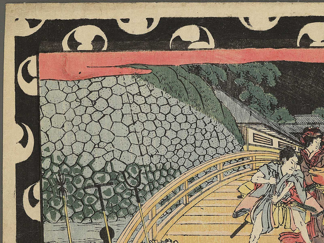 Sandanme from the series Ukie Chushingura by Utagawa Kuninao / BJ342-979