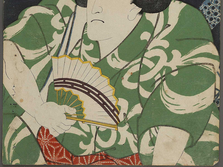 Akitsushima from the series Mitate shusse sumo by Utagawa Kunisada(Toyokuni III) / BJ340-032