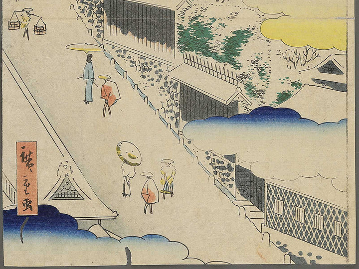 Kasumigaseki secchu from the series Toto sanjurakkei by Utagawa Hiroshige II / BJ348-012