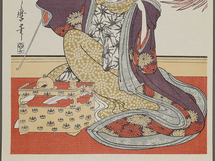 Wakamurasaki from the series Matsuba ro  by Kitagawa Utamaro, (Large print size) / BJ318-983