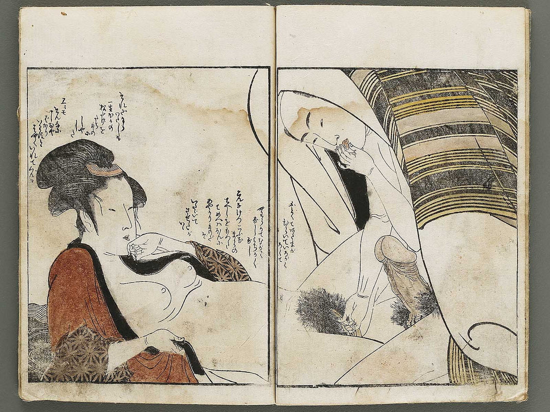 Ehon kiku no tsuyu by Kitagawa Utamaro / BJ337-862