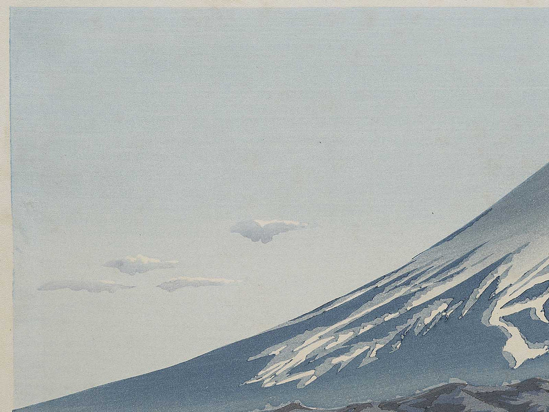Nishiizu kaigan gyoan no Fuji from the series Fuji sanjurokkei no uchi by Tokuriki Tomikichiro, (Large print size) / BJ341-691