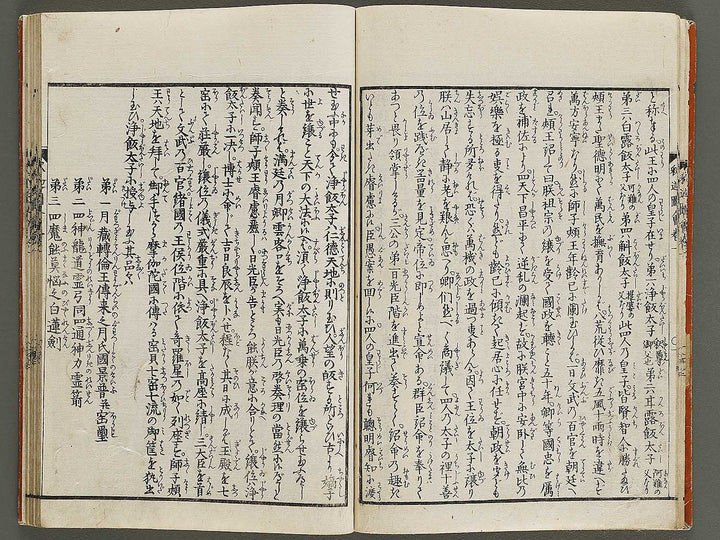 Shaka goichidaiki zue Volume 1 by Katsushika Hokusai / BJ327-838