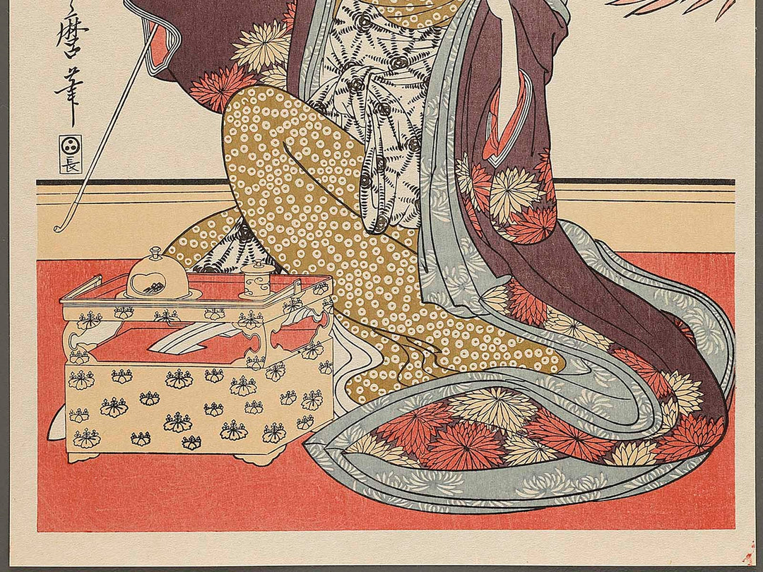 Wakamurasaki from the series Matsuba ro  by Kitagawa Utamaro, (Large print size) / BJ327-152