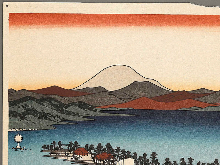 Amanohashidate in Kyoto Prefecture, from the series Honcho meisho by Utagawa Hiroshige, (Large print size) / BJ323-365