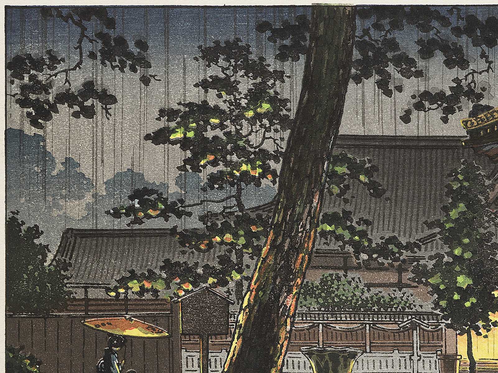 Takanawa Sengakuji by Tsuchiya Koitsu, (Large print size) / BJ352