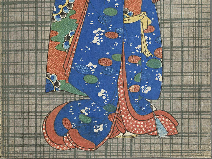 Musume Itohagi Miyamoto Musashi from the series Katakiuchi Ganryujima by Utagawa Yoshitaki / BJ346-878