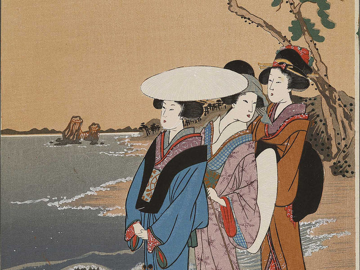 Ryoko no sanbijin by Kitagawa Fujimaro, (Medium print size) / BJ325-906