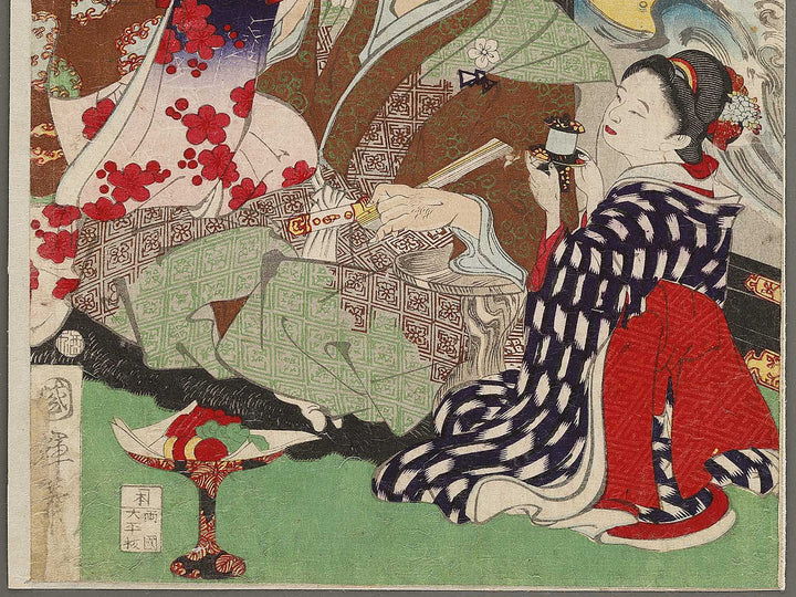 Kato Masakiyo from the series Kyujin yosai shuhitsu by Utagawa Kuniteru   / BJ335-013