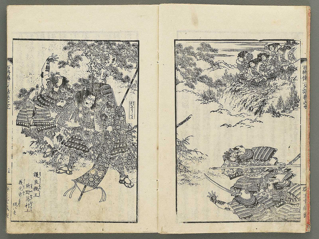 Nihon hyakushoden issekiwa Volume 9 by Yanagawa Shigenobu / BJ348-824