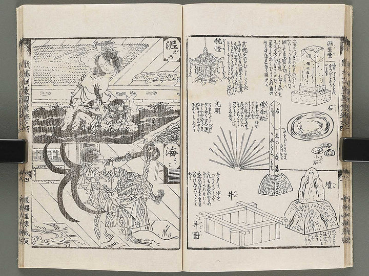Shibai kinmo zui Volume 3-5 by Katsukawa Shunei / BJ304-087