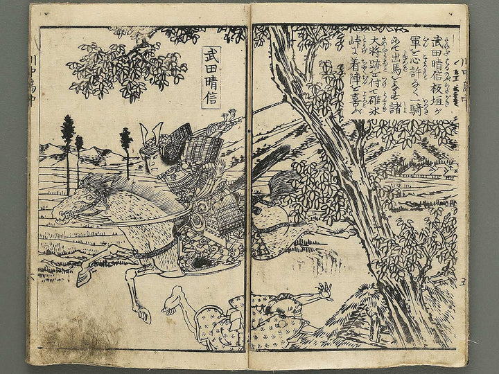 Kawanakajima ryo shogun ki (Chu) by Utagawa Yoshimori / BJ349-188