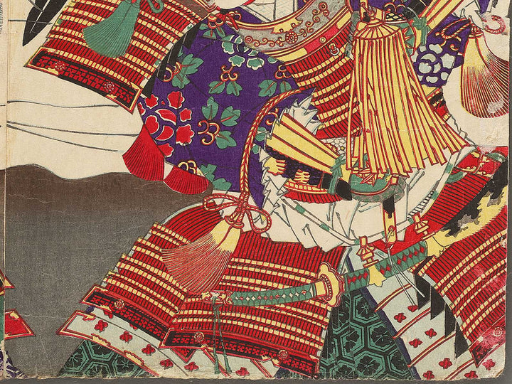 Kabuki actor by Toyohara Kunichika / BJ305-382