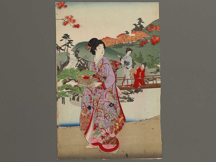 Enchu no momiji by Yoshu Chikanobu / BJ341-082