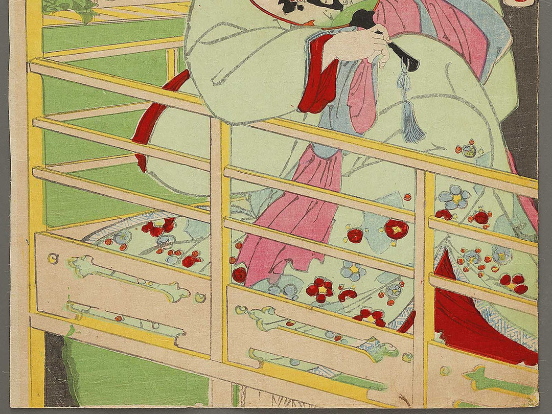 Okaru Bando Shucho from the series Chushingura nanadanme by Toyohara Kunichika / BJ325-528