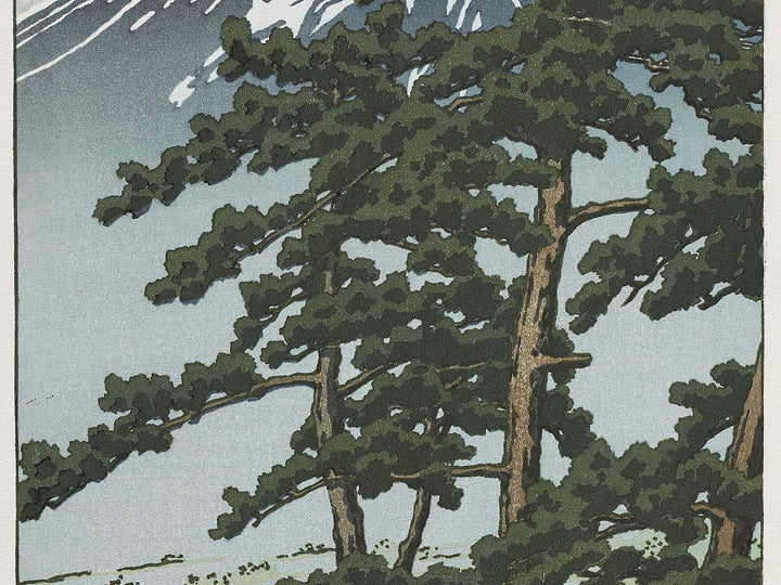 Kawaguchiko by Kawase Hasui, (Medium print size) / BJ320-929