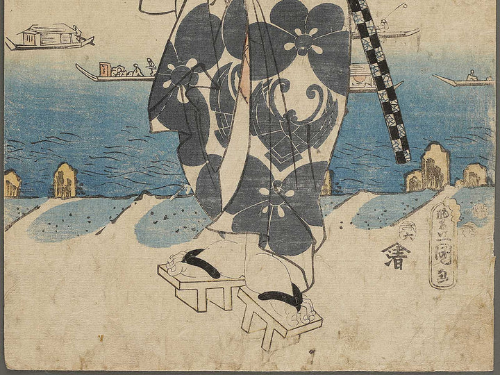 Konjin Chogoro by Utagawa Kunisada(Toyokuni III) / BJ336-525