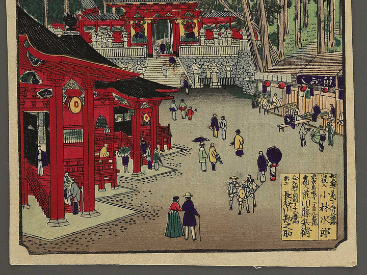 Futatsudo from the series Nikko meisho junikei no uchi by Hasegawa Chikuyo / BJ343-357