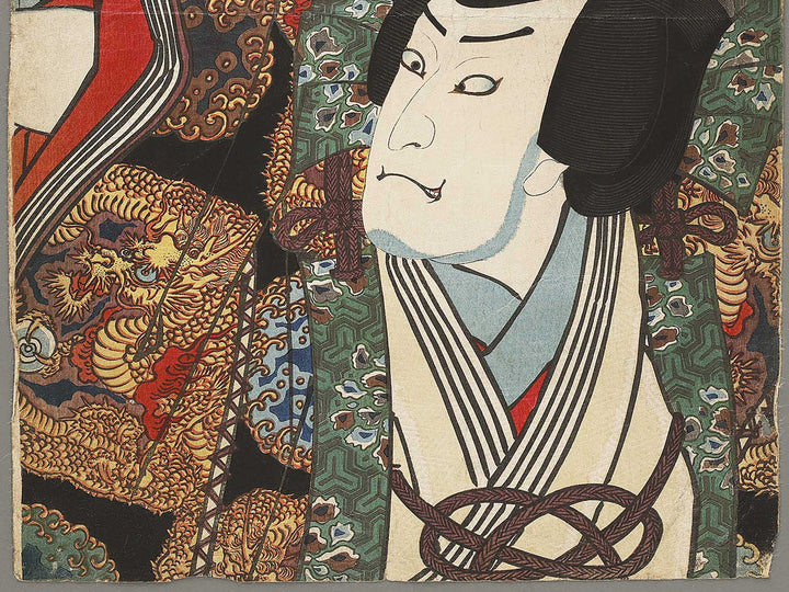 Tatsu from the series Nazorae eto awase by Utagawa Kunisada (Toyokuni III)   / BJ331-695