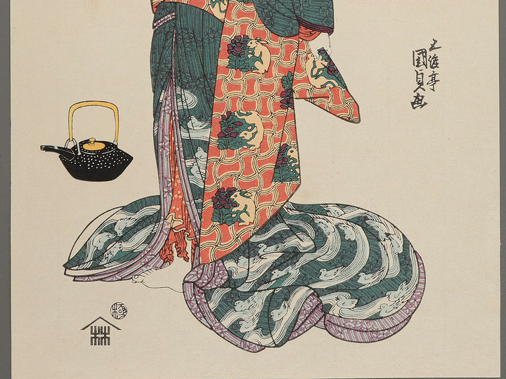 Hono ganshu yaoya oshichi by Utagawa Kunisada(Toyokuni III), (Large print size) / BJ224-364