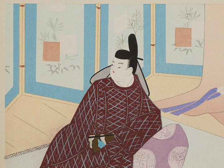 NIOU-MIYA from the series The Tale of Genji by Ebina Masao, (Medium print size) / BJ329-077