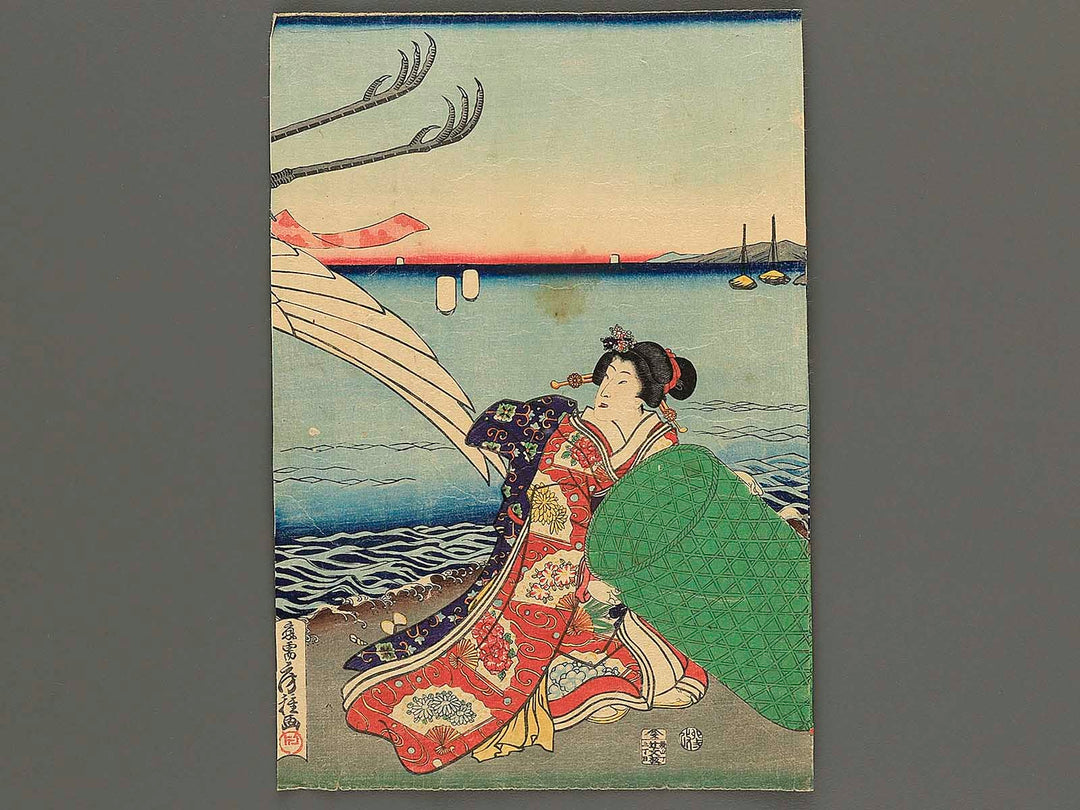 Tori from the series Genji kachofugetsu no uchi by Utagawa Fusatane / BJ345-702