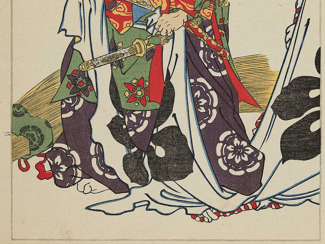 Ota Kazusa no suke Taira no Harunaga (Oda Nobunaga) / BJ343-945