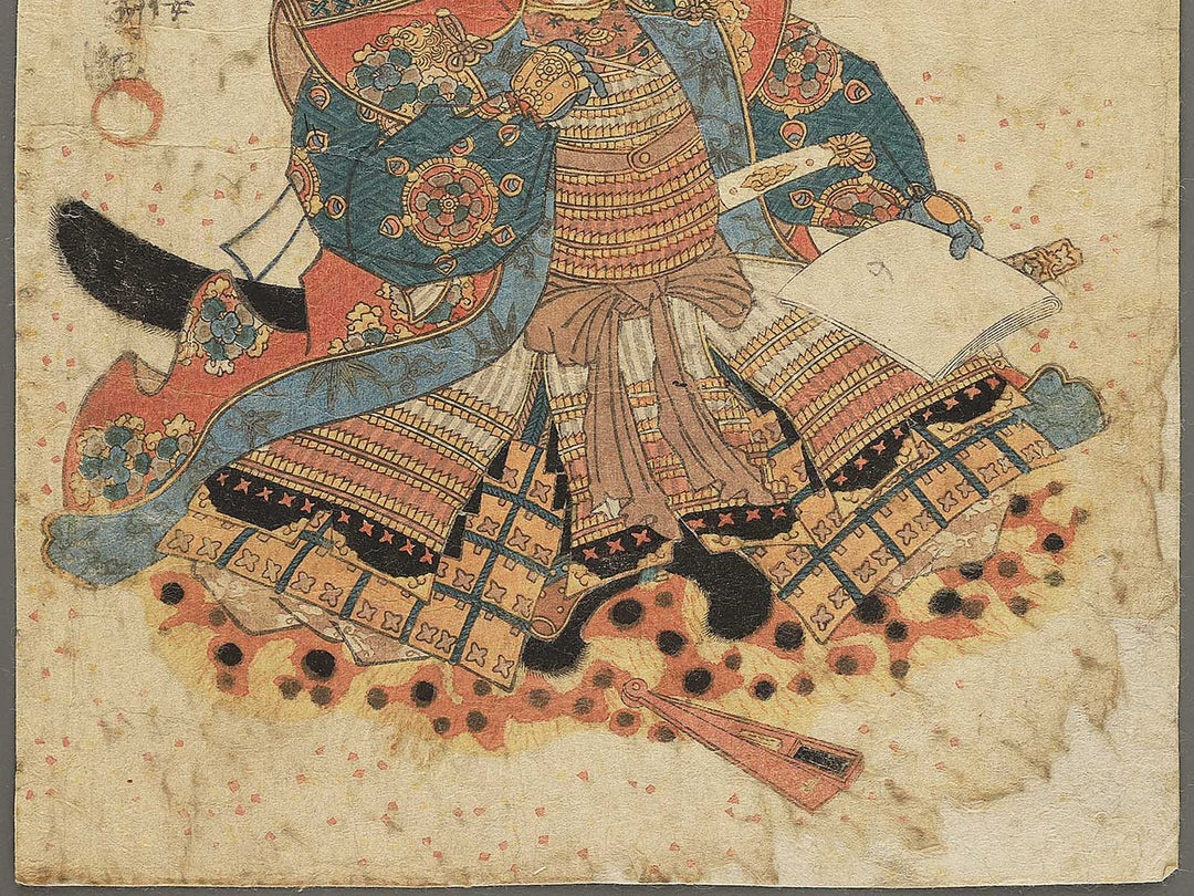 Kamakura bujutsu yushi kagami by Kochoro Toyokuni / BJ348-390