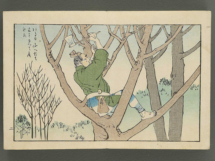 Saisyoku ehon kyoiku mukashi banashi,  Kobutori / BJ346-801