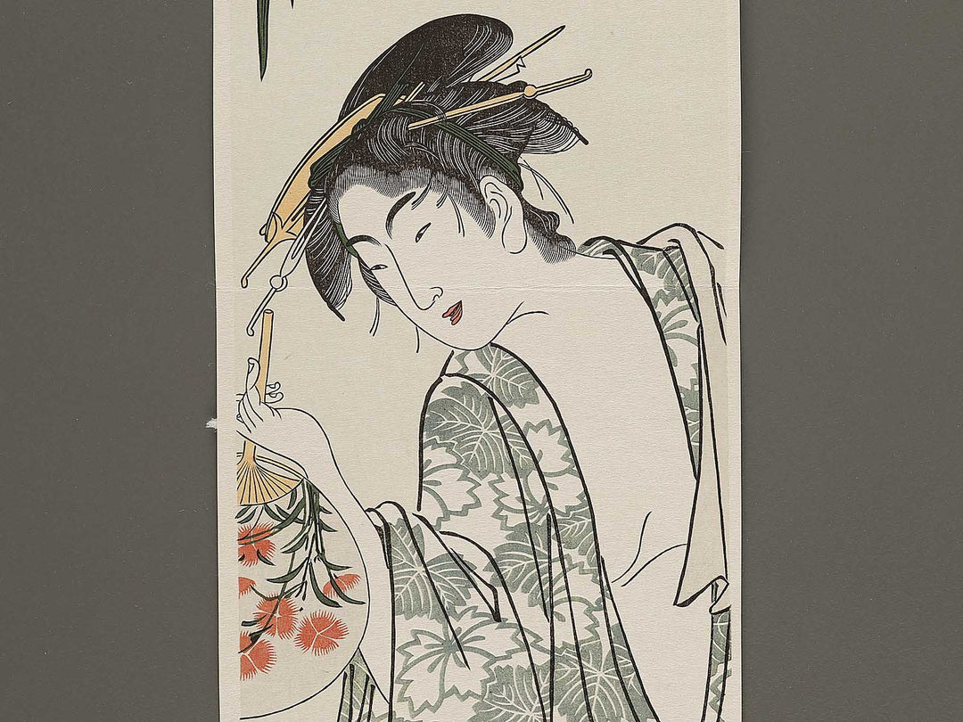 Shobu yuagari sugata by Utagawa Toyoharu, (Large print size) / BJ307-048