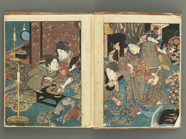 Shunga by Utagawa-school / BJ352-947