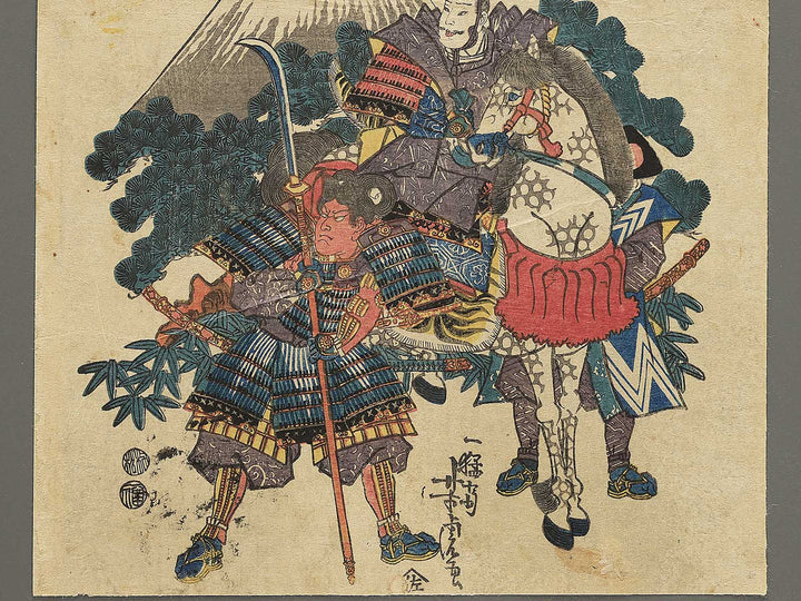 Musha-e by Utagawa Yoshitora / BJ342-398