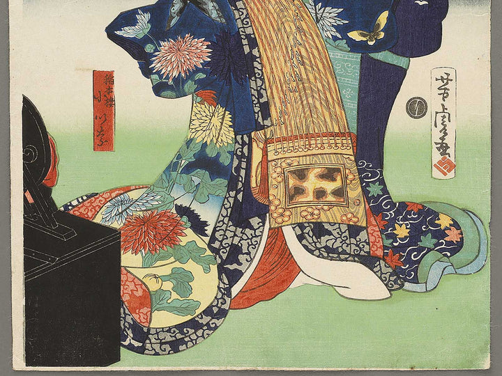 Ne no koku from the series Tosei juniji no uchi by Utagawa Yoshitora / BJ331-800
