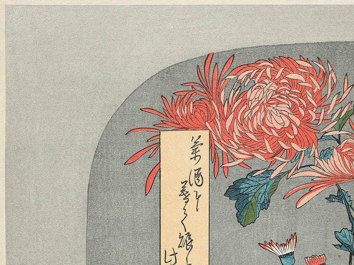 Kiku ni cho by Utagawa Hiroshige, (Large print size) / BJ339-248