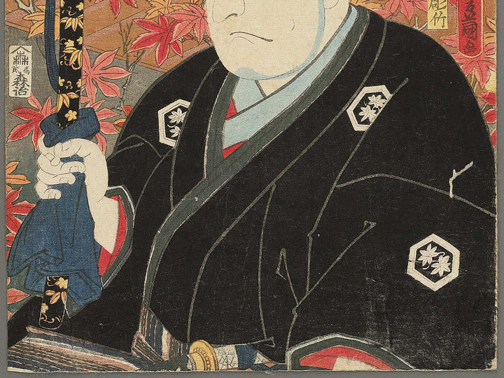 Dai juyon Miotsukushi from the series Edomurasaki gojuyonjo by Utagawa Kunisada(Toyokuni III) / BJ347-270