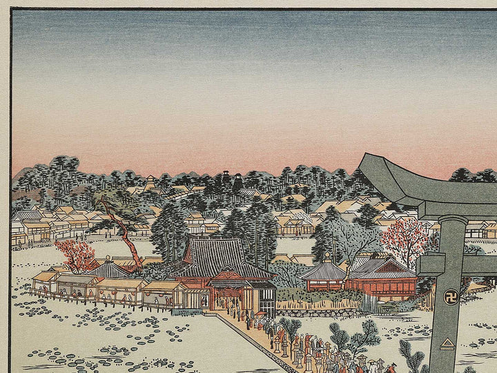 Toto Shinobazu Benzaiten imachi no zu by Kitagawa Utamaro, (Large print size) / BJ327-124