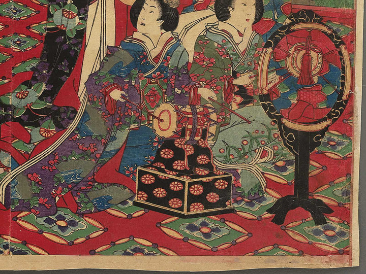 Haruiro ongyoku no shirabe by Utagawa Fusatane / BJ342-391