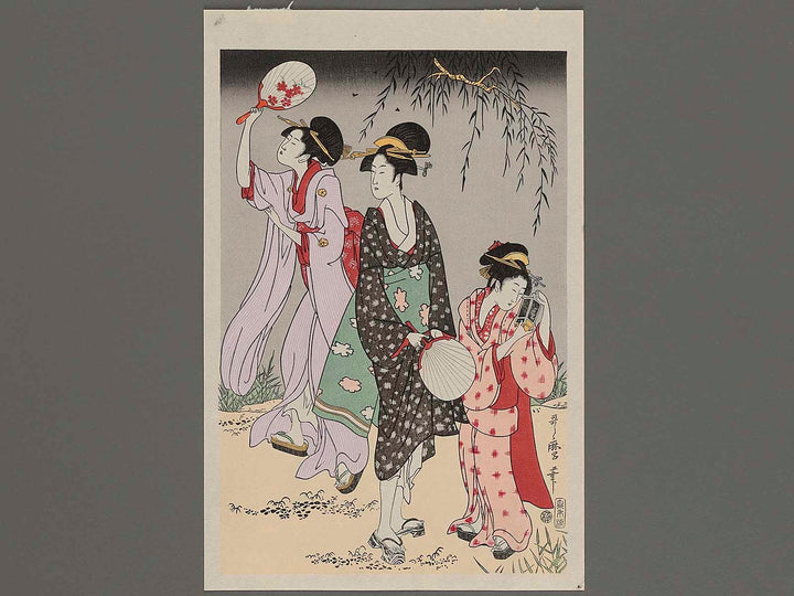 Hotaru gari by Kitagawa Utamaro, (Small print size) / BJ235-935