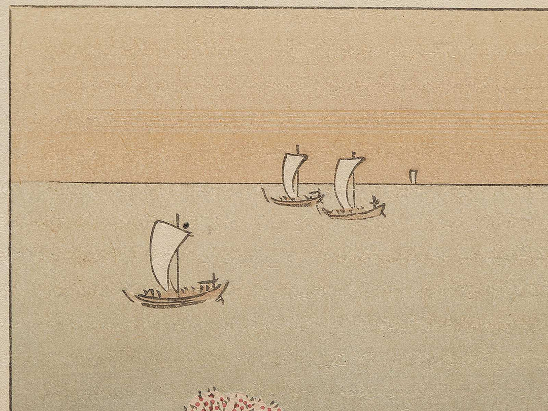 Gotenyama no hana zakari  from the series Ehon edo miyage by Utagawa Hiroshige, (Large print size) / BJ332-416