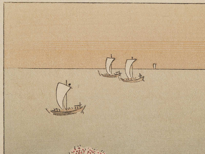 Gotenyama no hana zakari  from the series Ehon edo miyage by Utagawa Hiroshige, (Large print size) / BJ332-416